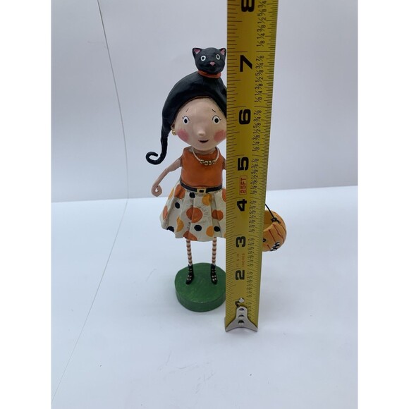 Lori Mitchell Halloween Fall Collection Kit Kat Trick or Treat Figurine 16716 - Picture 10 of 10
